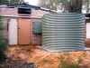 Plumbing work - rainwater tank