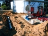 Plumbing work - Fire main & hydrants