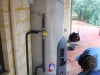 Plumbing work - hot water system